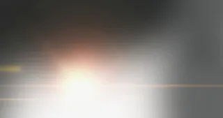 黄色光效放射性合成效果免抠