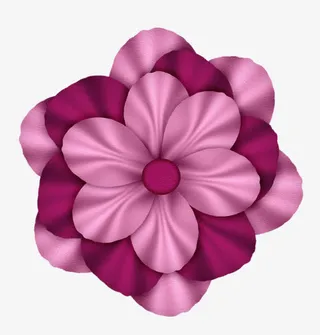 卡通手绘花朵免抠