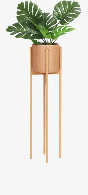 盆栽绿植花架免抠