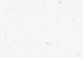 情人节飘散的花瓣免抠