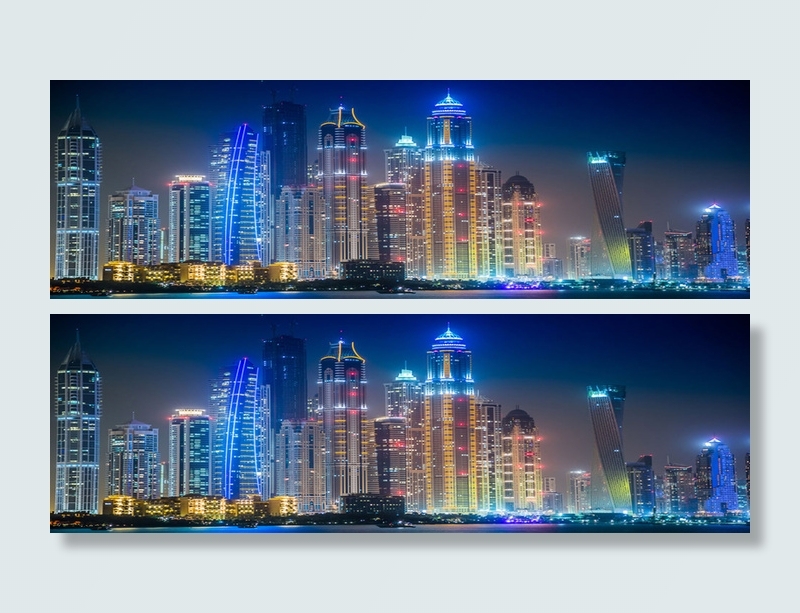 绚丽科技建筑淘宝海报背景高清