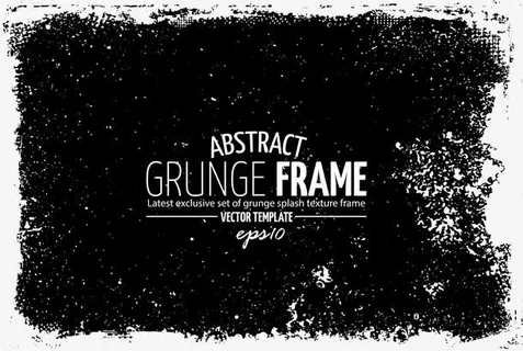 矢量水墨文字输入框装饰免抠素材免抠