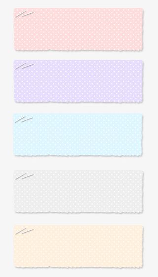 圆点长方形标签免抠