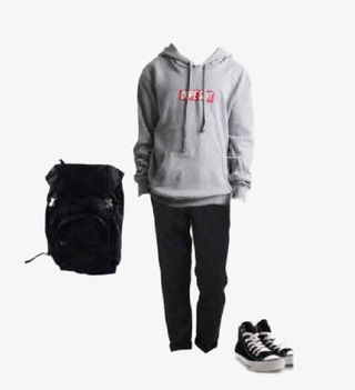 穿衣搭配效果免抠