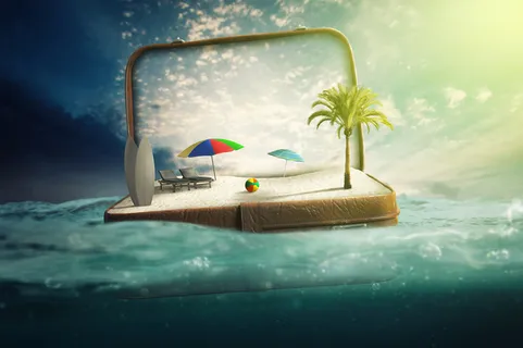 科技海面海报高清