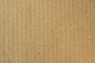 黄色硬纸板背景