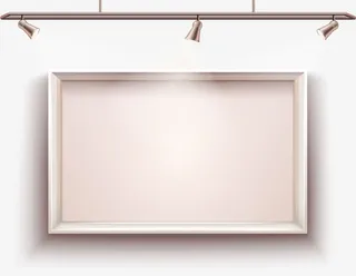 矢量射灯设计元素免抠