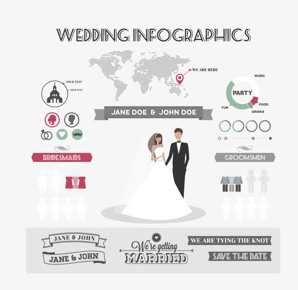 婚礼免抠