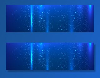 蓝色星空背景高清