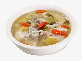 美味酸菜鱼PNG免抠