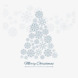 矢量圣诞树免抠