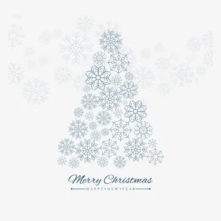 矢量圣诞树免抠