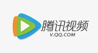 腾讯视频矢量视频播放器LOGO免抠标签元素
