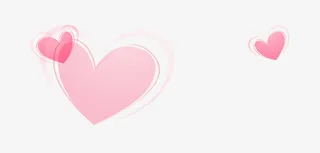 红心装饰素材免抠