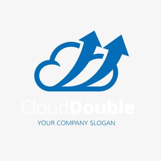 矢量卡通扁平化装饰科技云同步p免抠