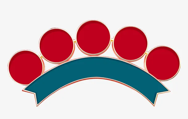 国潮头图底框免抠