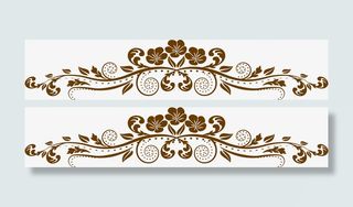 手绘底纹图案免抠