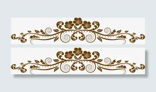 手绘底纹图案免抠