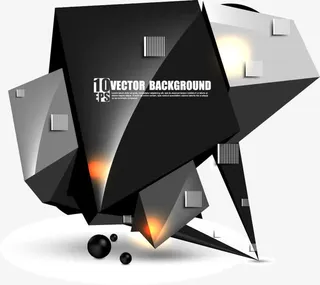 装饰图案，淘宝素材，黑色底纹免抠