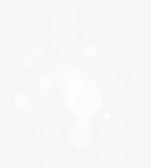 白色漂浮光芒免抠