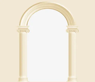 罗马拱门免抠