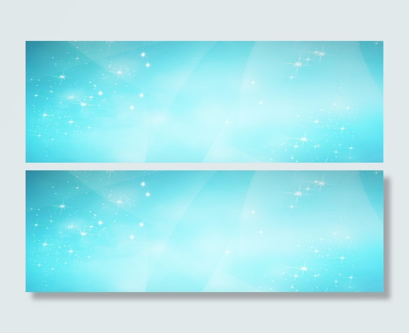 珠宝清新星点闪耀背景banner高清