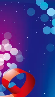 蓝紫色光晕H5背景高清