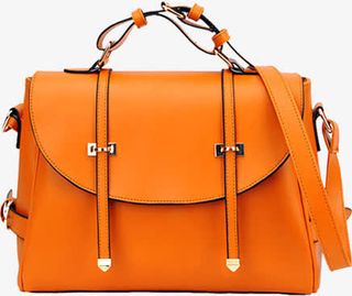 春天黄色时尚女包免抠