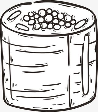 手绘美味寿司食物图免抠