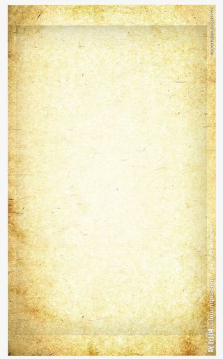 黄色木纹纸张复古免抠