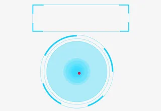 科技简约创意几何元素免抠