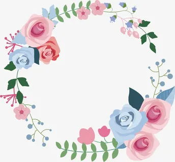 浪漫玫瑰花藤免抠