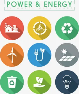 圆圈生态符号免抠