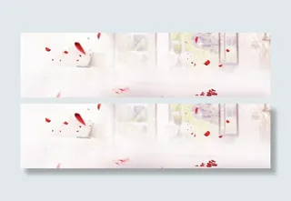 唯美浪漫简约淘宝海报背景