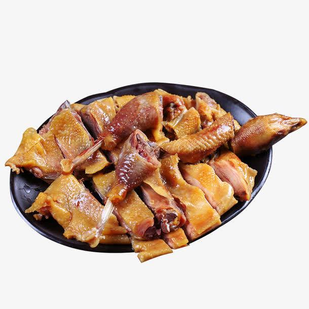 美食烧鸡免抠