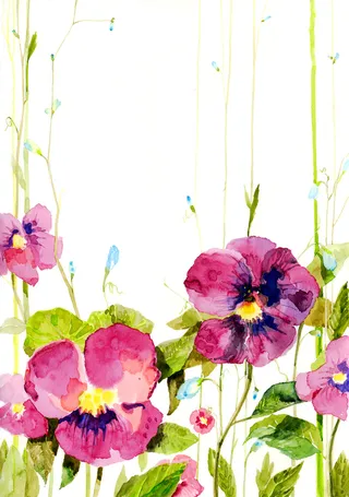 水墨涂鸦花纹底纹背景模板高清