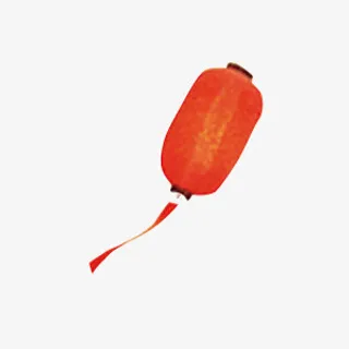 中国风大红灯笼节庆装饰免抠