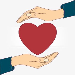 简约公益矢量图形免抠