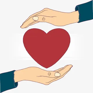 简约公益矢量图形免抠