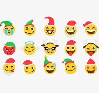 圣诞节图标矢量图免抠