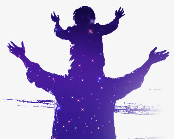 唯美精美人物剪影免抠