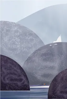 水彩山脉渐变纹理背景高清 水彩山脉渐变纹理背景高清