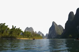 桂林山水美丽风光免抠
