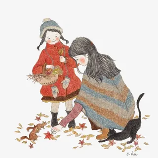 温馨的母女免抠素材免抠