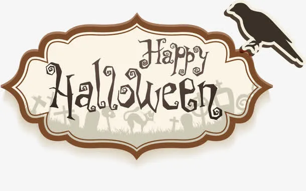 万圣节HALLOWEEN设计元素免抠