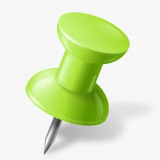 地图标记推销赖特黄绿色远景图标免抠