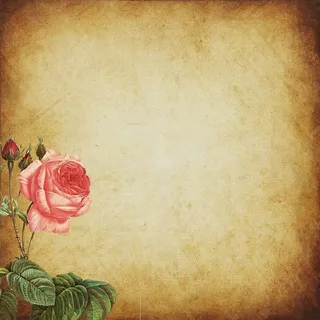 复古文艺花卉古典海报背景高清