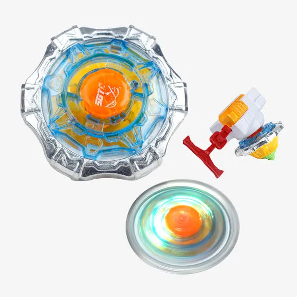 儿童发光陀螺玩具免抠