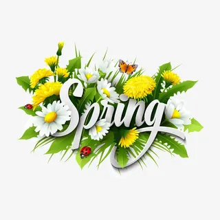 春天Spring免抠