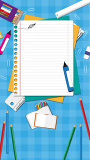 蓝色订书机课本铅笔高清 蓝色订书机课本铅笔高清